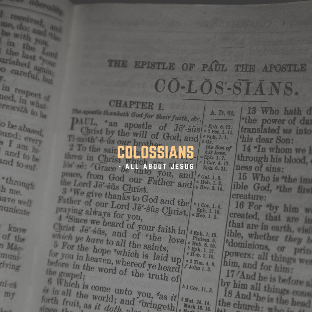 Sacrificial Service - Colossians (Part Five)